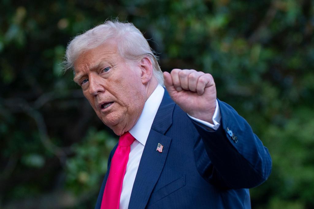 Trump gibt einen neuen Japan-Deal bekannt. - Foto: Alex Brandon/AP/dpa