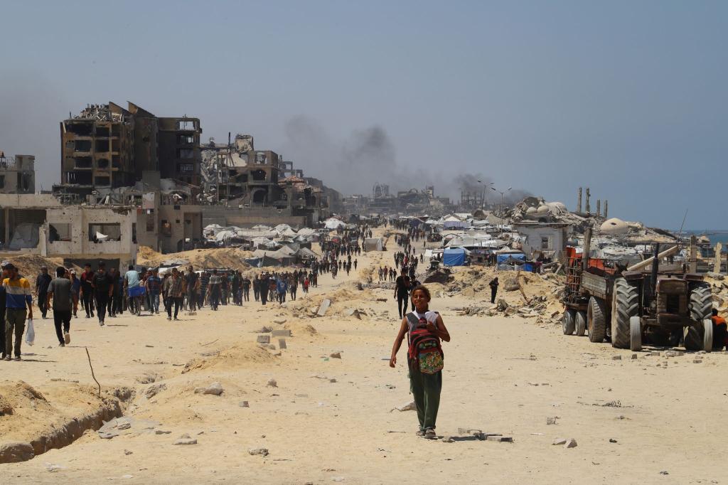 Israel und die Hamas verhandeln indirekt über eine Waffenruhe. (Archivfoto) - Foto: Abdullah Abu Al-Khair/APA Images via ZUMA Press Wire/dpa