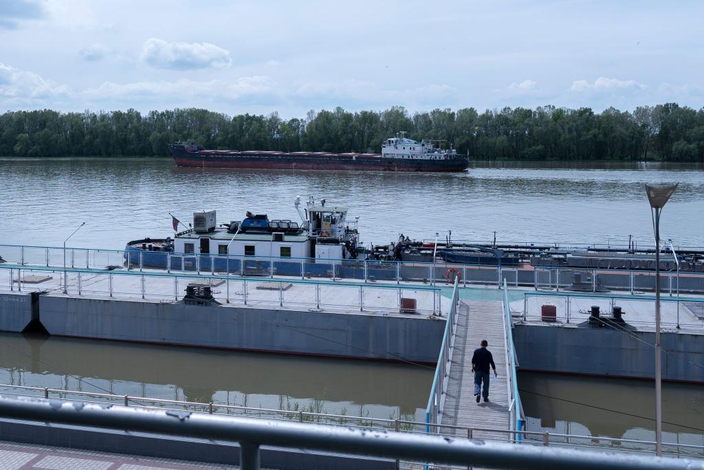 Die ukrainischen Donauhäfen sind ein wichtiger Teil der Hafeninfrastruktur des Landes und wurden wiederholt von russischen Drohnen angegriffen. (Archivbild) - Foto: Andrew Kravchenko/AP/dpa