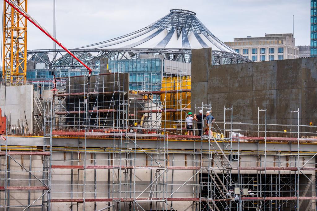 Das neue Museum entsteht in der Nähe des Potsdamer Platzes. - Foto: Michael Kappeler/dpa