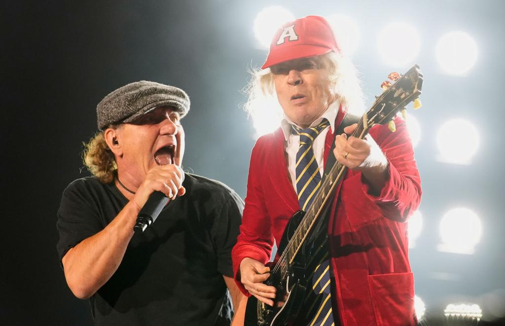 Die Rockband AC/DC, hier in Kalifornien, tritt im August in Karlsruhe auf. (Archivbild) - Foto: Chris Pizzello/Invision/AP/dpa