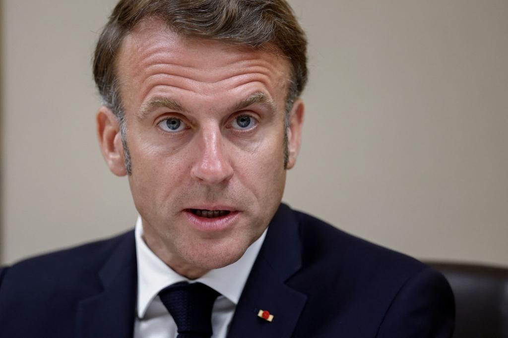 Schon länger hat der französische Präsident Emmanuel Macron sich zu einer Anerkennung von Palästina als Staat bereit gezeigt. - Foto: Benoit Tessier/REUTERS Pool via AP/dpa