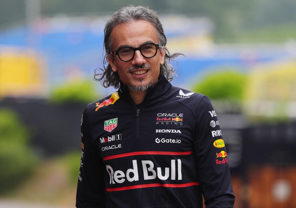 Nachfolger als Team-Boss. Laurent Mekies hat jetzt bei Red Bull das Sagen. - Foto: Bradley Collyer/PA Wire/dpa