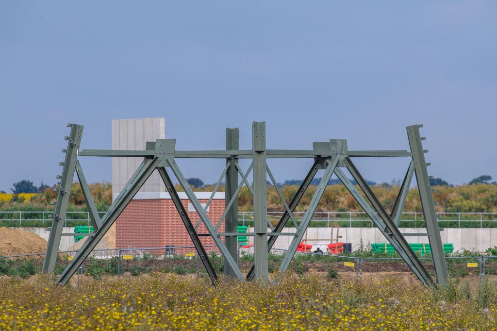Das für Intel vorgesehene Gelände soll auch nach der Absage zu einem High-Tech-Park entwickelt werden. - Foto: Klaus-Dietmar Gabbert/dpa