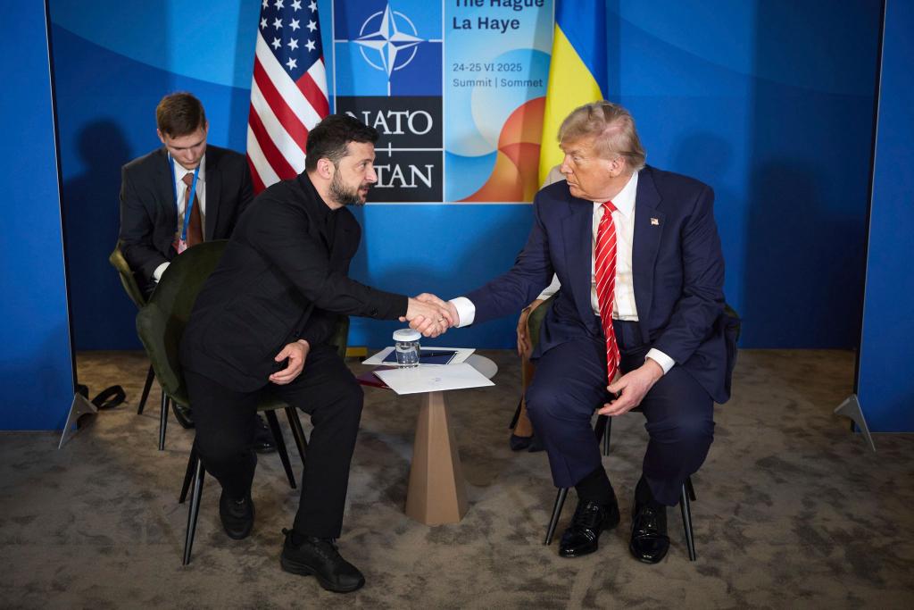 Selenskyj dankt Trump für das neue Ultimatum gegenüber Russland und glaubt an bessere Chancen für einen Frieden dadurch. (Archivbild) - Foto: Ukraine Presidency/Planet Pix via ZUMA Press Wire/dpa