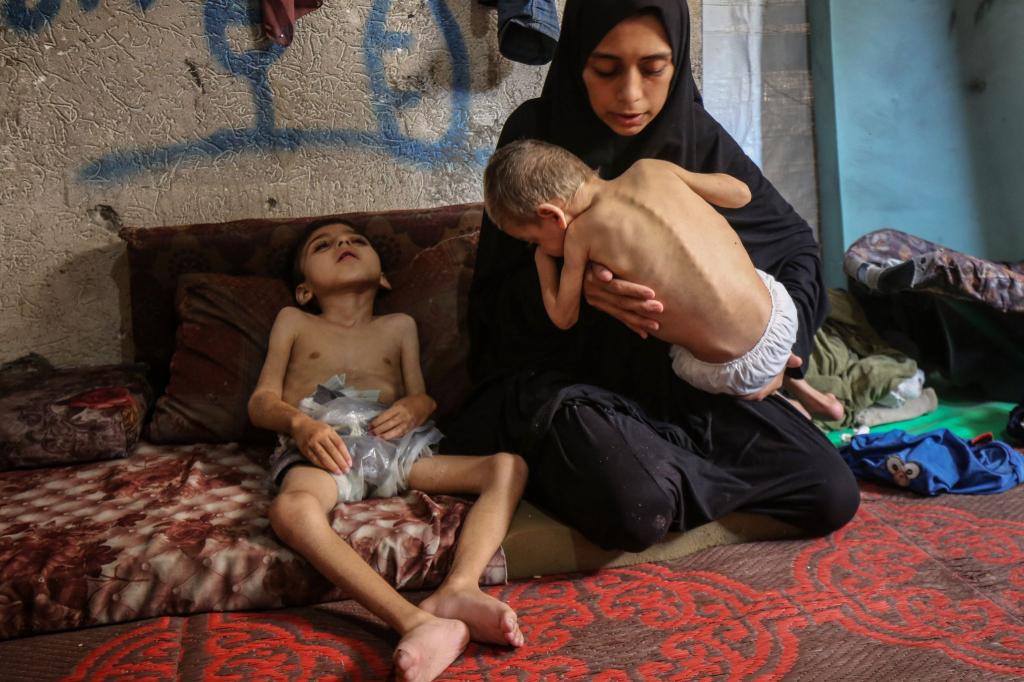 Laut internationalen Experten zeichnet sich eine Hungersnot im Gazastreifen ab. (Archivbild) - Foto: Rizek Abdeljawad/XinHua/dpa