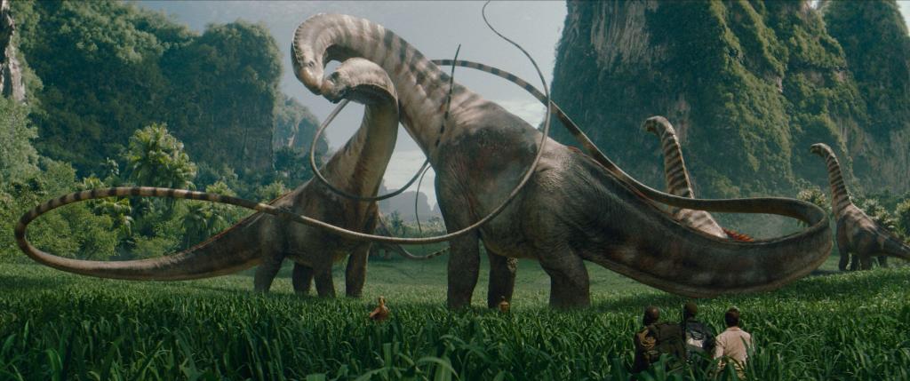 In der wilden Natur im Süden von Thailand konnten die Dinosaurier aus «Jurassic World: Die Wiedergeburt» perfekt in Szene gesetzt werden. - Foto: -/Universal Studios/dpa
