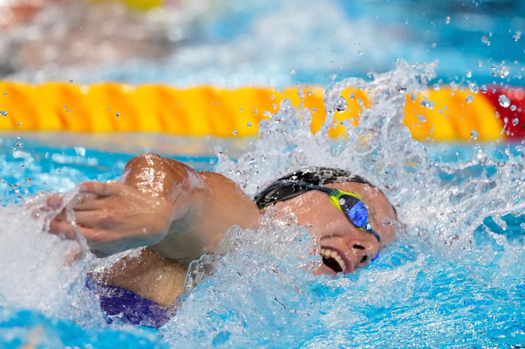 Isabel Gose ist ins WM-Finale geschwommen. - Foto: Vincent Thian/AP/dpa