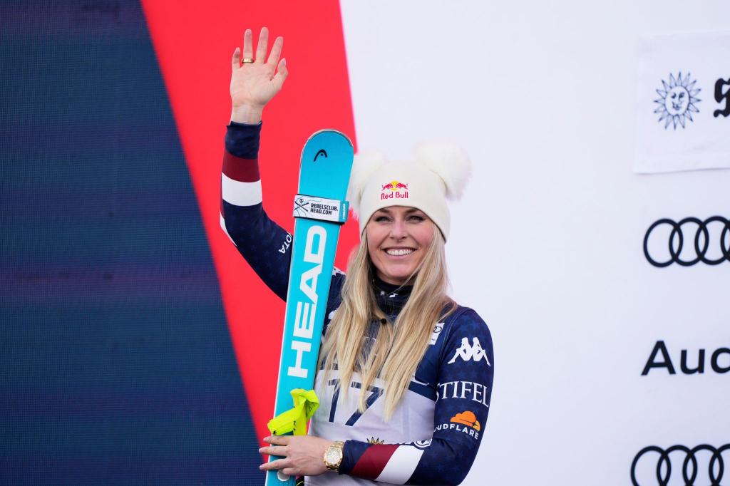 Will bei den Olympischen Winterspielen 2026 noch mal angreifen: Lindsey Vonn. - Foto: Robert F. Bukaty/AP/dpa