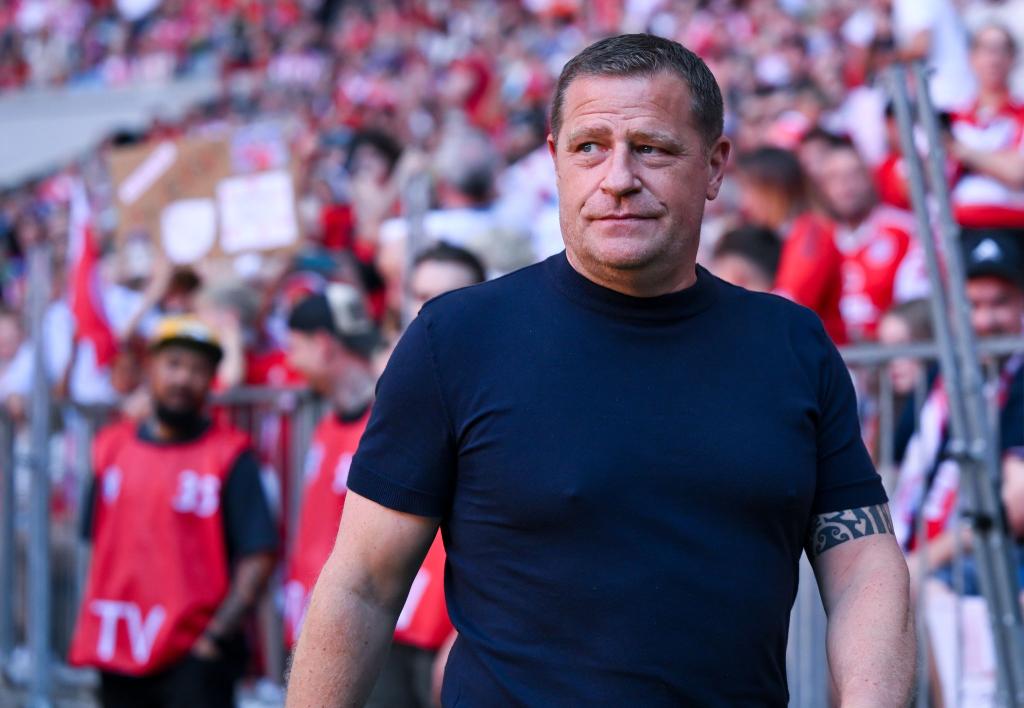 Max Eberl ist mit dem Kader «happy». - Foto: Sven Hoppe/dpa