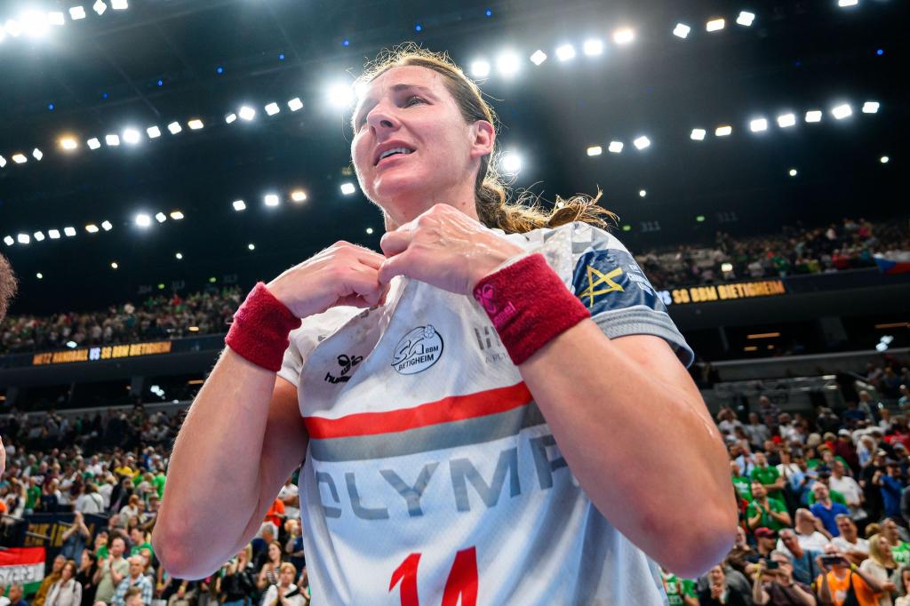 Karolina Kudlacz-Gloc hatte sich auf ihre letzte Saison in Ludwigsburg gefreut. - Foto: Marco Wolf/dpa