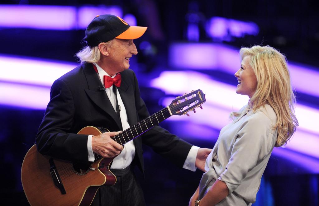 Otto Waalkes und Helene Fischer vor zehn Jahren. (Archivbild) - Foto: picture alliance / dpa