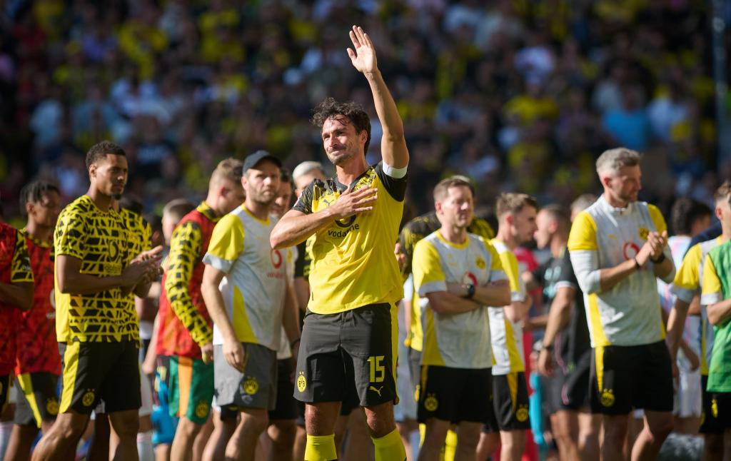 Für Mats Hummels war der Saisonauftakt das Abschiedsspiel beim BVB. - Foto: Bernd Thissen/dpa