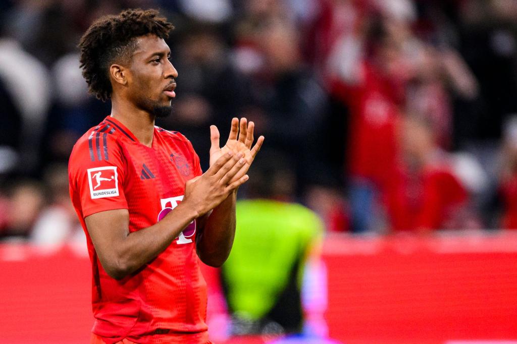 Kingsley Coman würde bei Al-Nassr neben Ex-Weltfußballer Cristiano Ronaldo und seinem ehemaligen Bayern-Teamkollegen Sadio Mané auflaufen. - Foto: Tom Weller/dpa