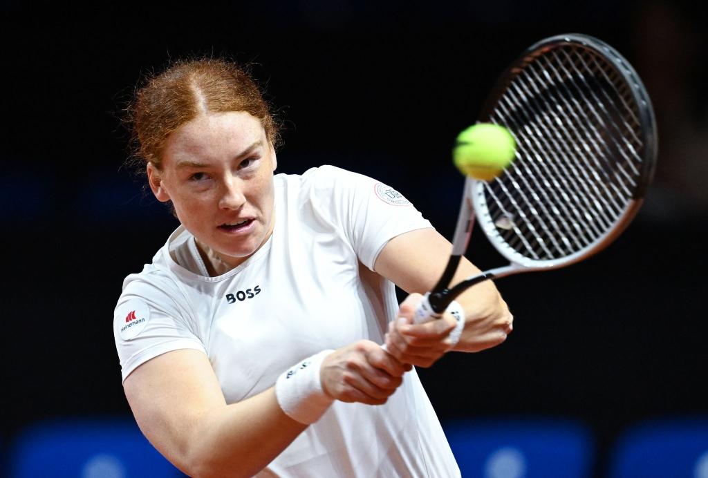 Ella Seidel darf beim Masters in Cincinnati weiter jubeln - Foto: Bernd Weißbrod/dpa