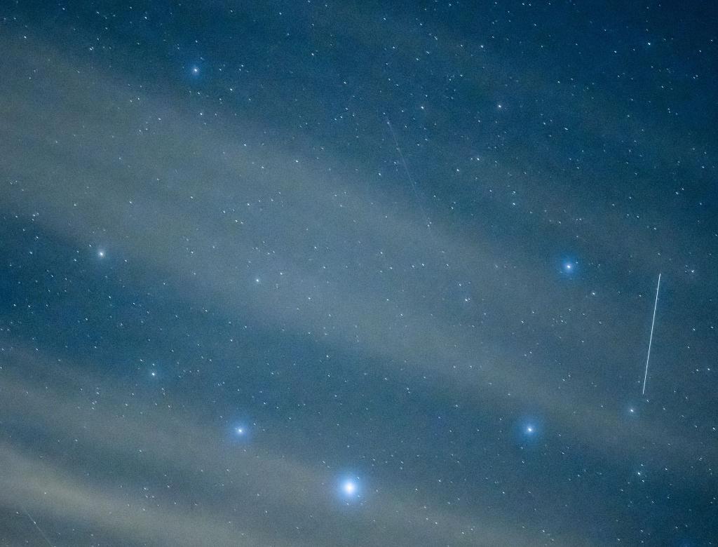 Das Sternbild Nördliche Krone, wo T Coronae Borealis aufleuchten soll - Foto: Patrick Pleul/dpa