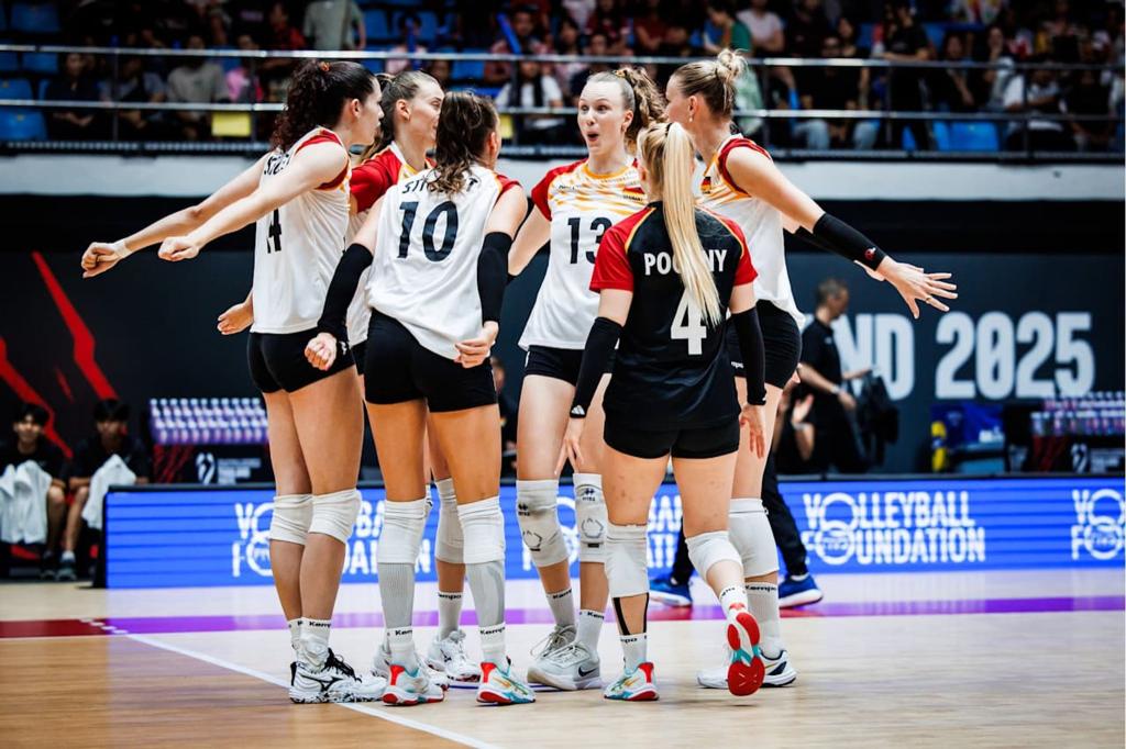 Der Auftakt gelang den deutschen Frauen. - Foto: ---/Deutscher Volleyball-Verband /dpa