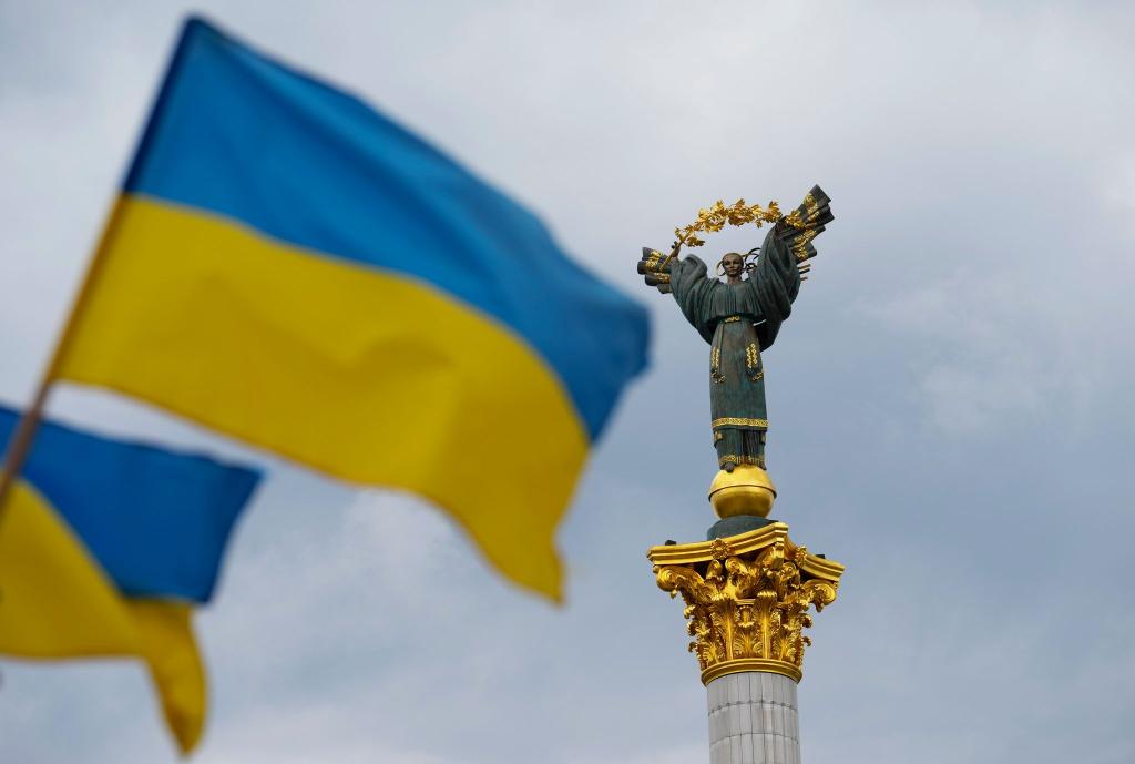 Die Ukraine feiert ihren Unabhängigkeitstag - genau dreieinhalb Jahre nach Beginn der russischen Invasion. - Foto: Sean Kilpatrick/The Canadian Press/AP/dpa