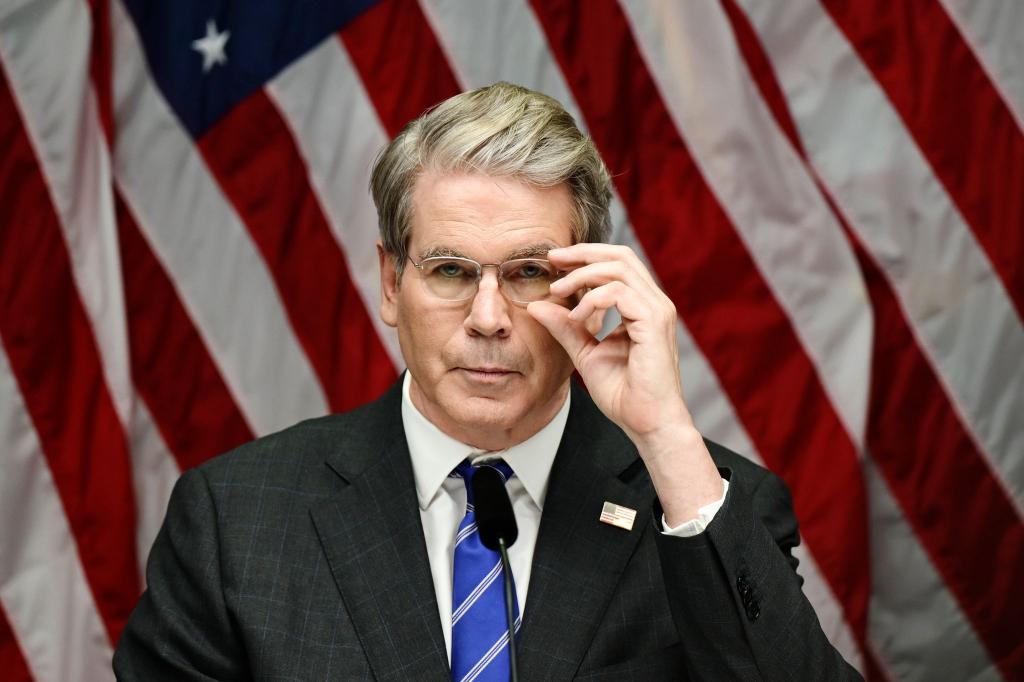 Sucht Kandidaten für den Fed-Chefposten: US-Finanzminister Bessent. (Archivbild) - Foto: Magnus Lejhall/TT News Agency/AP/dpa