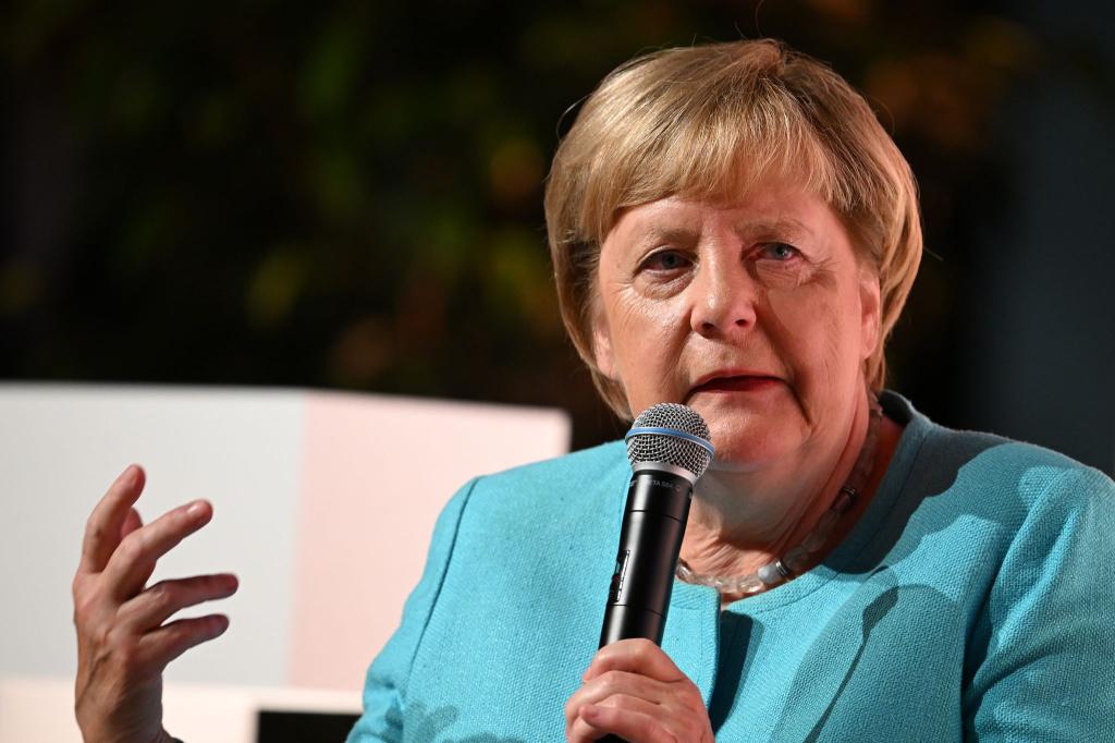 Eine Frau als Bundespräsidentin? Für Angela Merkel natürlich denkbar. - Foto: Angelika Warmuth/dpa