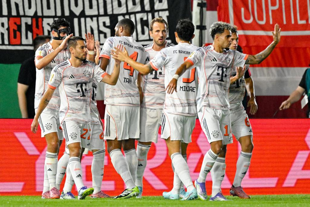 Der FC Bayern steht in der 2. Runde des DFB-Pokals. - Foto: Uwe Anspach/dpa