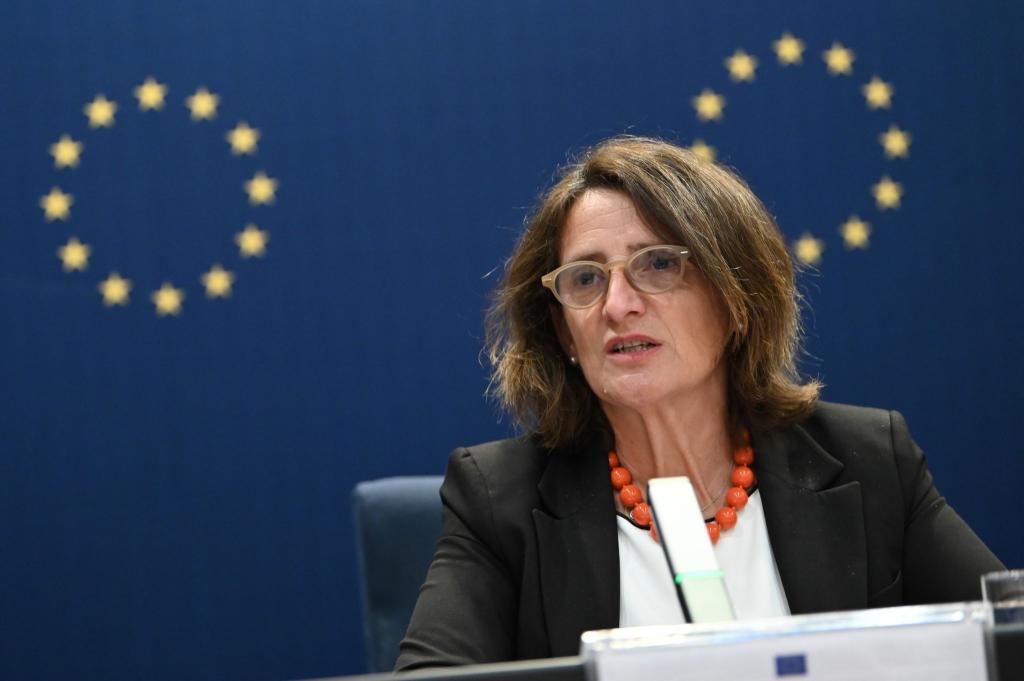 Sorgt für Aufregung: Teresa Ribera, Vizepräsidentin der EU-Kommission. (Archivbild) - Foto: Johannes Neudecker/dpa