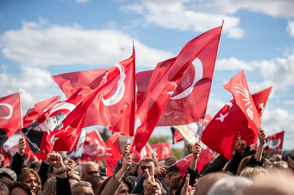 Die größte Oppositionspartei in der Türkei steht seit Monaten unter Druck - Foto: Tunahan Turhan/SOPA Images via ZUMA Press Wire/dpa