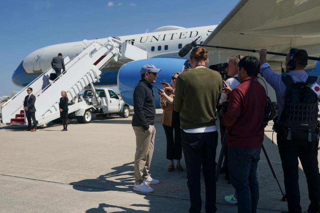 US-Außenminister Rubio will mit Israel unter anderem über die Folgen des Luftangriffs in Katar reden. - Foto: Nathan Howard/POOL REUTERS/AP/dpa