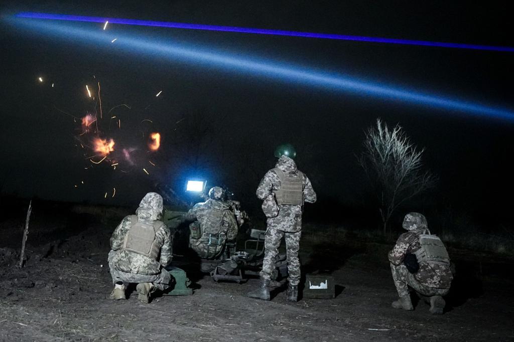 Ein ukrainischer mobiler Drohnen-Abwehrtrupp beim Training östlich der Hafenstadt Odessa. (Archivbild) - Foto: Kay Nietfeld/dpa