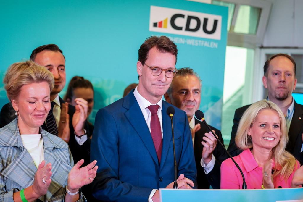 Bei den Kommunalwahlen im bevölkerungsreichsten Bundesland Nordrhein-Westfalen bleibt die CDU in den Stadträten und Kreistagen die stärkste Kraft. - Foto: Christoph Reichwein/dpa