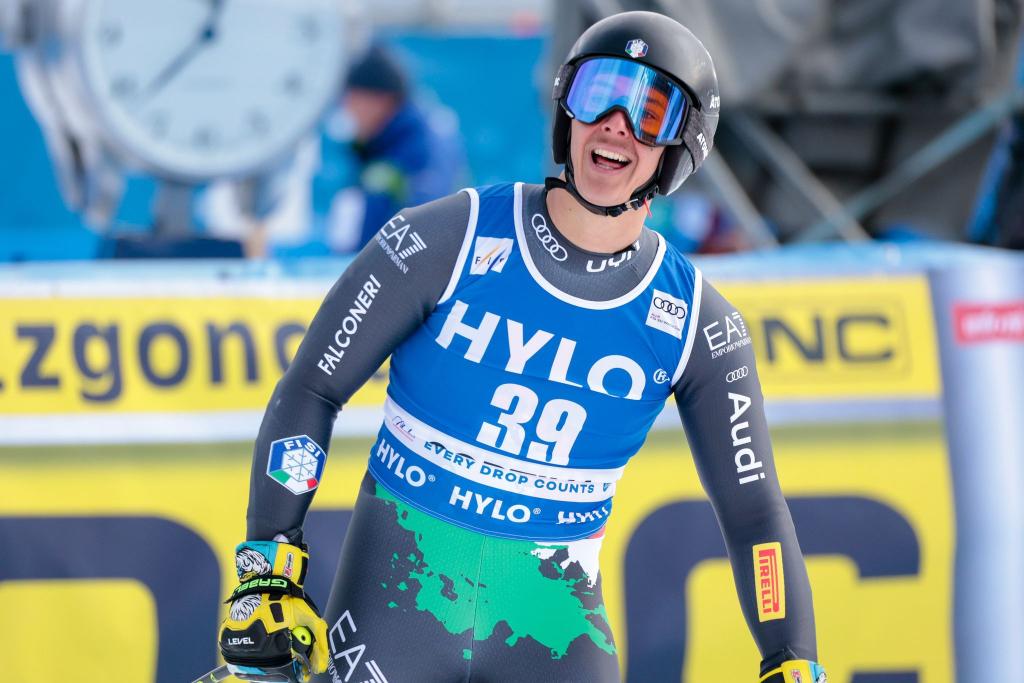Der italienische Abfahrer Matteo Franzoso ist nach einem Trainingsunfall gestorben. - Foto: Mattia Radoni/Zuma Press/dpa