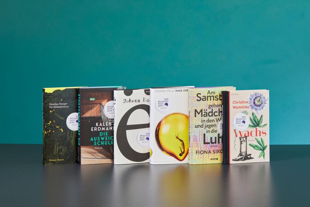 Die Bücher auf der Shortlist für den Deutschen Buchpreis stehen fest. - Foto: Christof Jakob/Börsenverein des Deutschen Buchhandels e.V./dpa