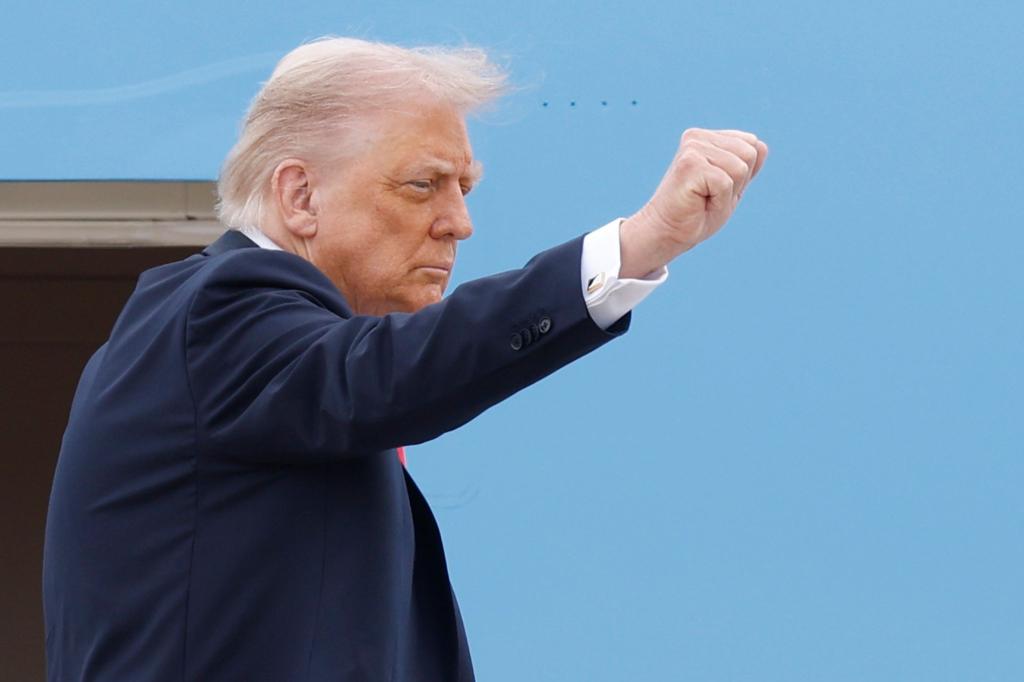 Trump will die Antifa-Bewegung als Terrororganisation einstufen. - Foto: Luis M. Alvarez/FR596 AP/AP/dpa