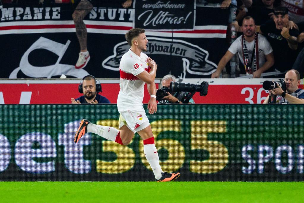 Ermedin Demirovic lässt Stuttgart jubeln. - Foto: Tom Weller/dpa
