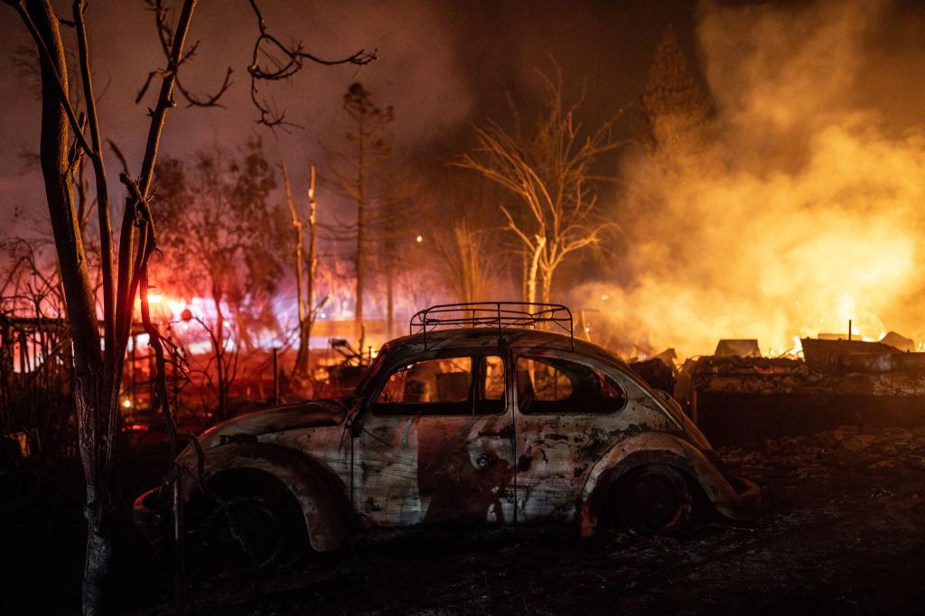Die Entwicklung erfordere es, sich an eine feuergefährlichere Welt anzupassen, mahnen die Studienautoren. (Archivbild) - Foto: Stephen Lam/San Francisco Chronicle/AP/dpa