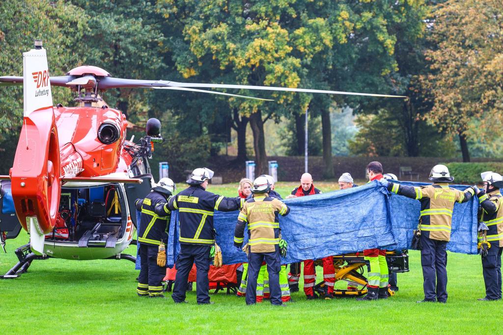 Mit einem Rettungshubschrauber war Iris Stalzer mit lebensgefährlichen Verletzungen in ein Krankenhaus geflogen worden. (Archivbild) - Foto: Alex Talash/dpa