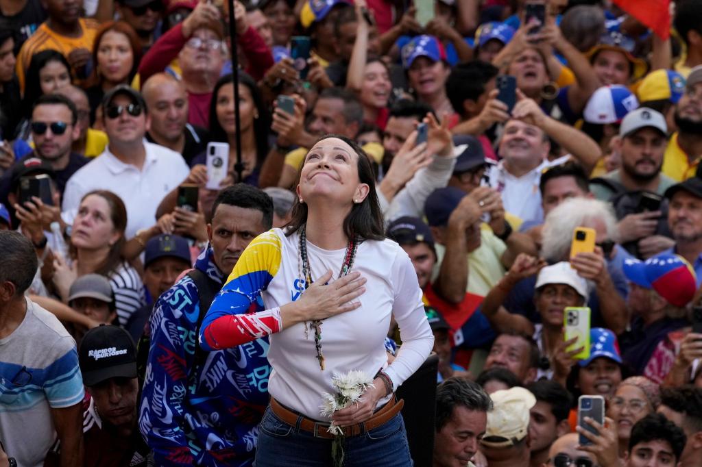 Machado muss sich seit langem verstecken - Foto: Ariana Cubillos/AP/dpa