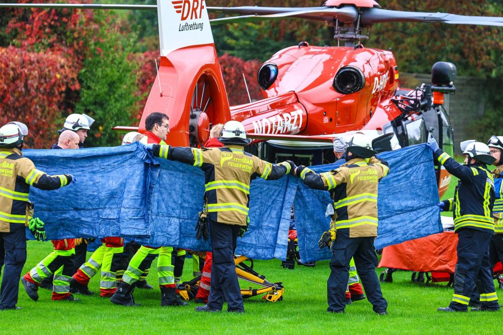 Mit einem Rettungshubschrauber war Iris Stalzer in ein Krankenhaus geflogen worden. (Archivbild) - Foto: Alex Talash/dpa