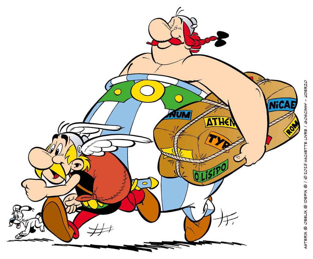 Statt Ferienstimmung gibt es wieder viel Ärger mit den Römern. - Foto: ASTERIX®- OBELIX®- IDEFIX®/© 2025 LES ÉDITIONS ALBERT RENE/GOSCINNY-UDERZO /dpa