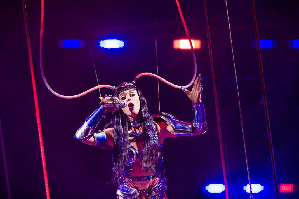 Vier Konzerte der Sängerin sind in Deutschland geplant, nach Perrys Auftritt in Hannovers ZAG-Arena sollen Auftritte in Berlin (21. Oktober), Köln (23. Oktober) und München (31. Oktober) folgen. - Foto: Moritz Frankenberg/dpa