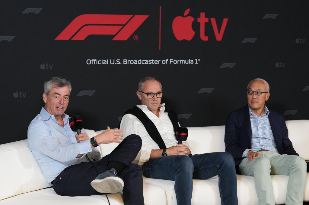 Alle sind gespannt, was aus der Partnerschaft der Formel 1 mit Apple entstehen kann. - Foto: Eric Gay/AP/dpa