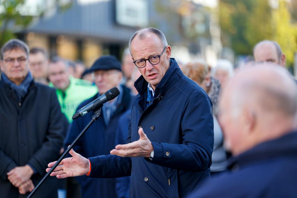 CDU-Chef Merz zieht klare Linie: keine Zusammenarbeit mit der AfD mit mir als Parteivorsitzender. - Foto: Thomas Banneyer/dpa
