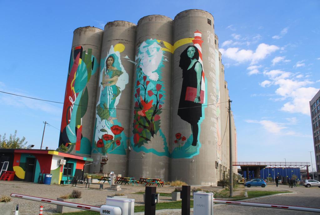 An der Donau in Belgrad stehen im Viertel Dorcol die «Silosi» (Silos), die zu einem Partyareal geworden sind. (Archivbild) - Foto: Gregor Mayer/dpa