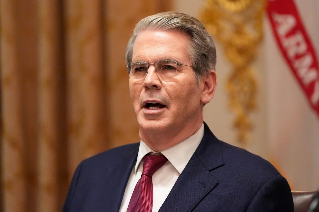 Verkündet schärfe US-Sanktionen gegen Russland: US-Finanzminister Scott Bessent. (Archivbild) - Foto: Alex Brandon/AP/dpa