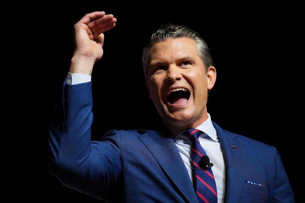 Pentagon-Chef Pete Hegseth vergleicht Drogenkartelle mit der Terrororganisation Al-Kaida. (Archivbild) - Foto: Andrew Harnik/Pool Getty Images North America/AP/dpa
