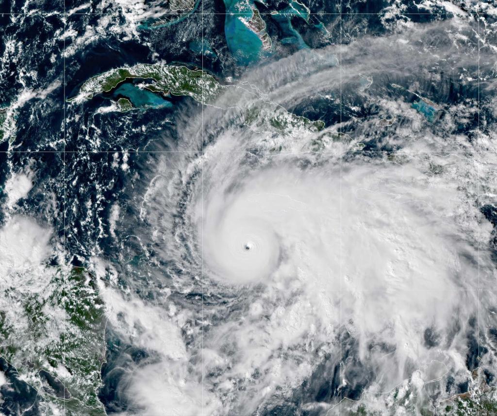 Hurrikan «Melissa» gilt als ein extrem gefährlicher Wirbelsturm. - Foto: Goes-19/Cira/Noaa/Planet Pix via ZUMA Press Wire/dpa
