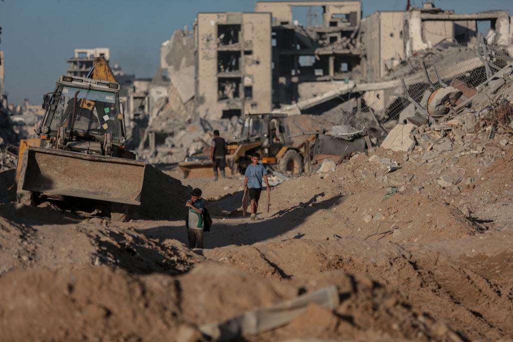 Zerstörte Gebäude südlich der Stadt Gaza. (Archivbild) - Foto: Omar Ashtawy/APA Images via ZUMA Press Wire/dpa