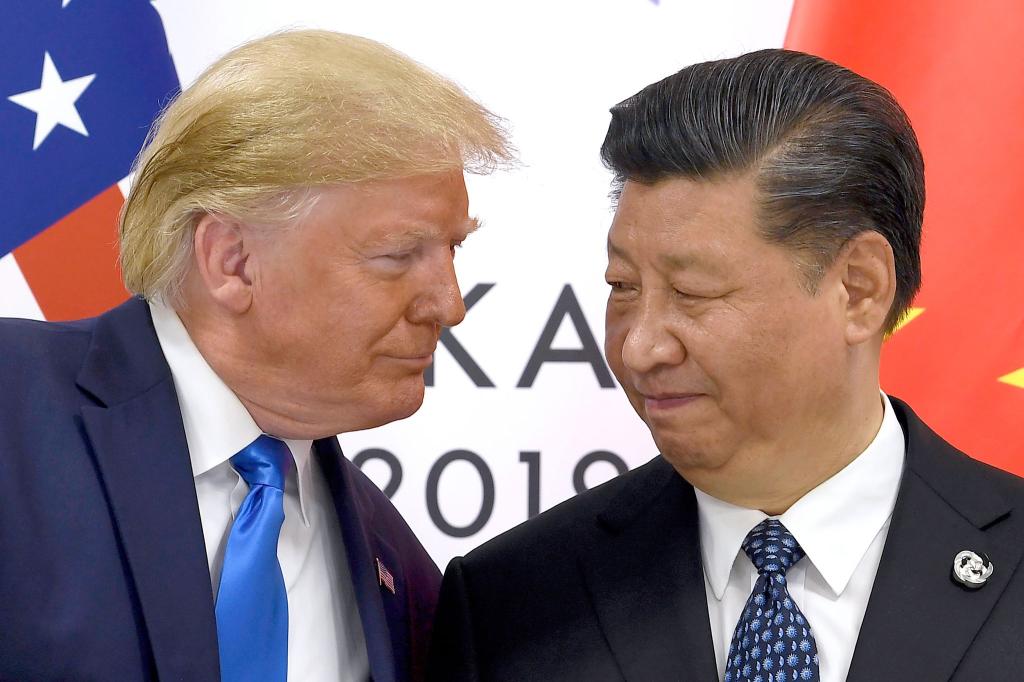 Trump äußert sich vor einem Treffen mit Xi vorfreudig. (Archivbild) - Foto: Susan Walsh/AP/dpa