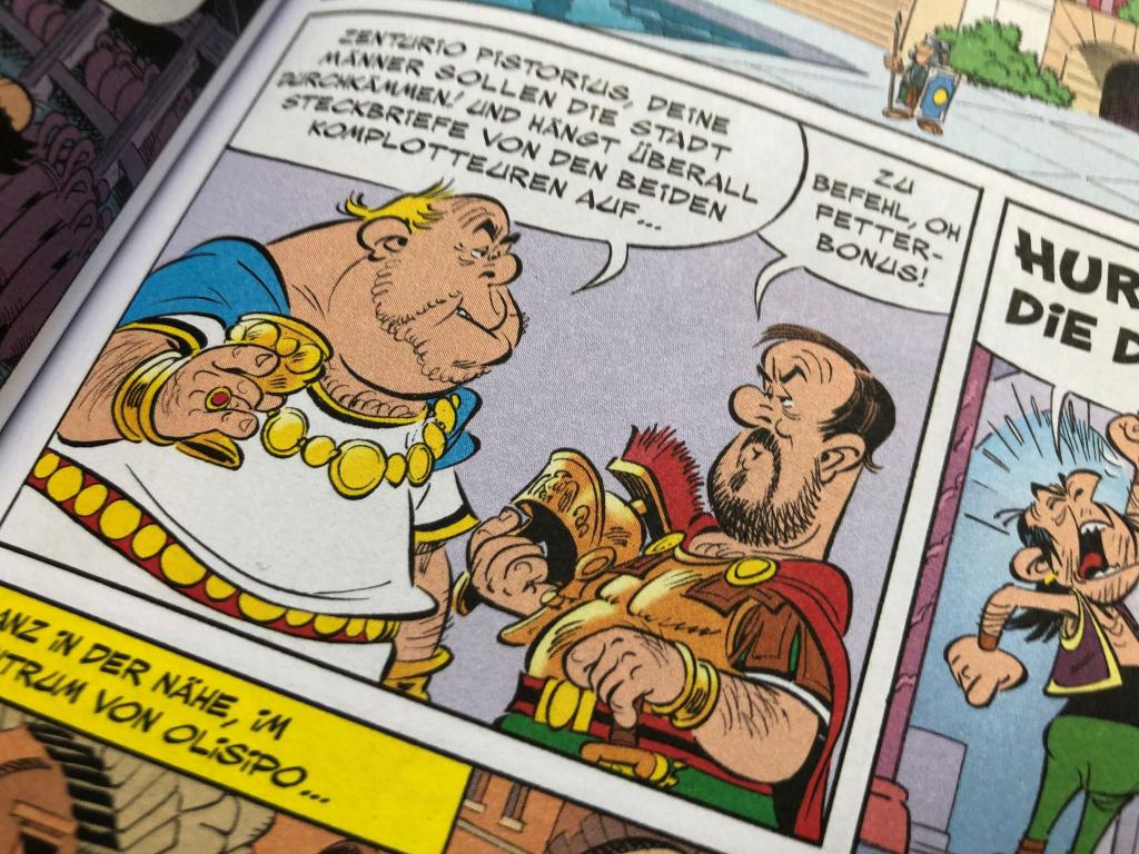 Im gerade erschienenen Band «Asterix in Lusitanien» gibt es eine Figur namens Pistorius. - Foto: Christof Bock/dpa
