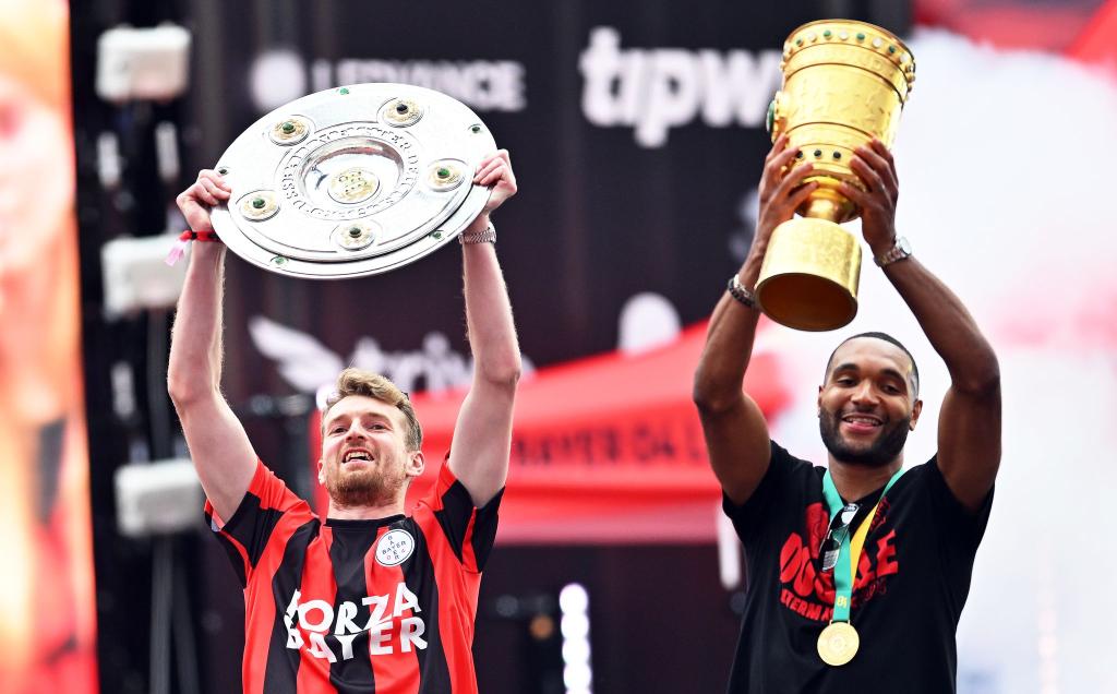 Der Leverkusener Double-Sieg ist beim FC Bayern noch nicht vergessen. (Archivfoto) - Foto: Marius Becker/dpa